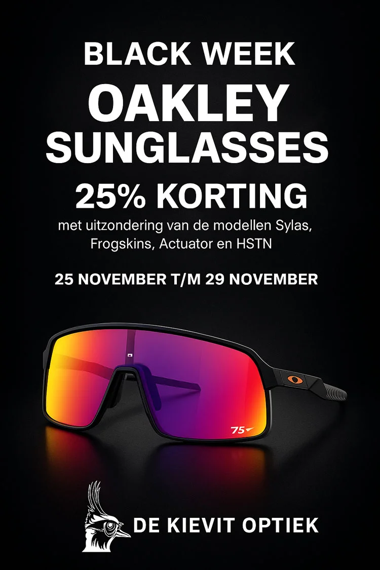 oakley blackfriday blackweek zonnebrillen actie